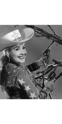 Sally Starr, American actress (The Outlaws Is Coming) and television personality., dies at age 90